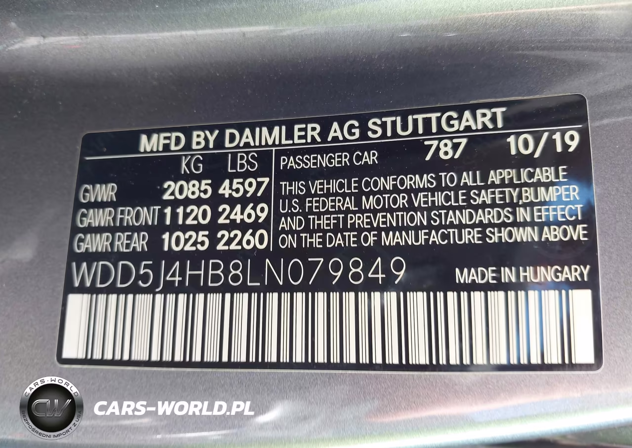 2020 Mercedes-Benz Cla 250 4Matic VIN:WDD5J4HB8LN079849 - 9