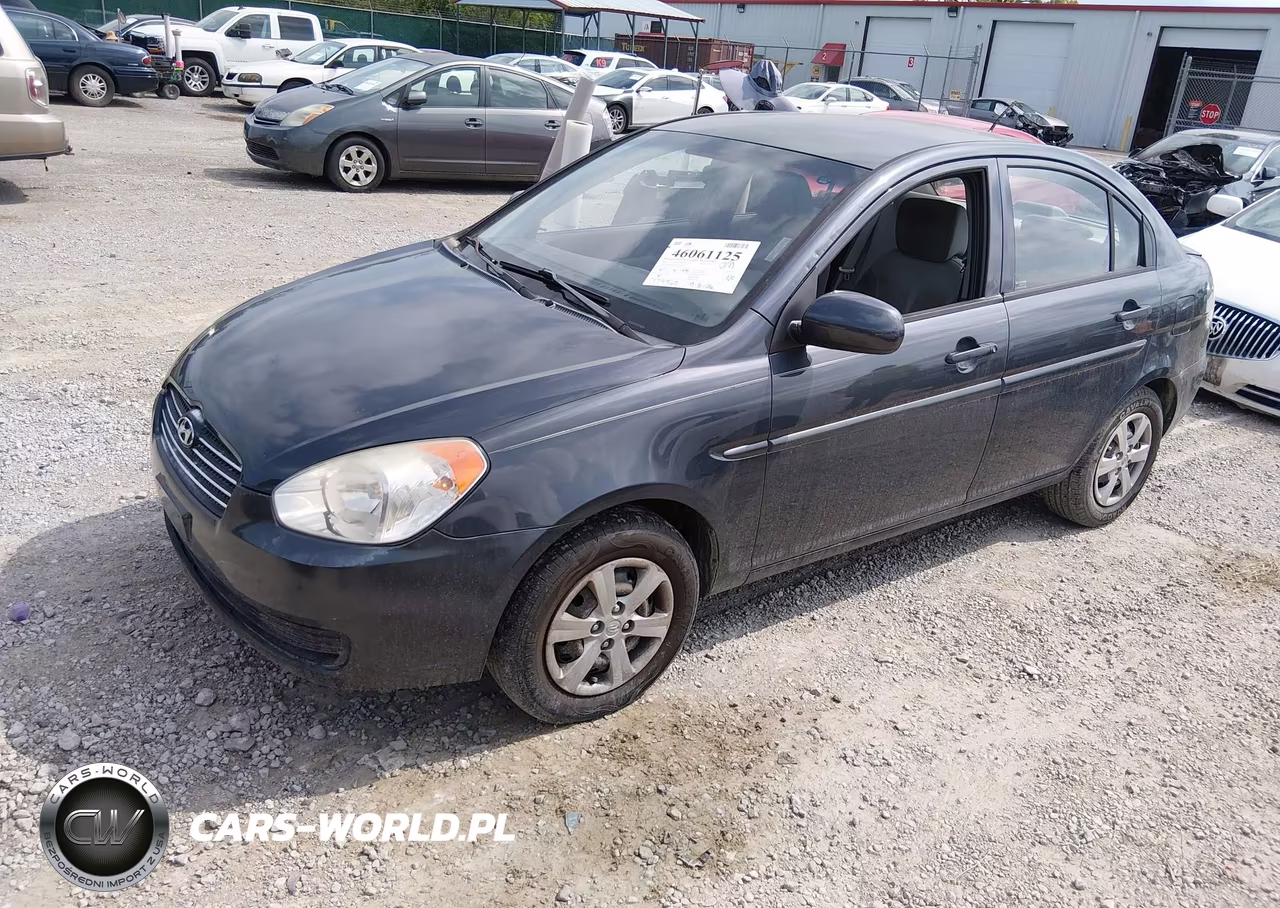 2010 Hyundai Accent Gls VIN:KMHCN4AC1AU423416 - 2