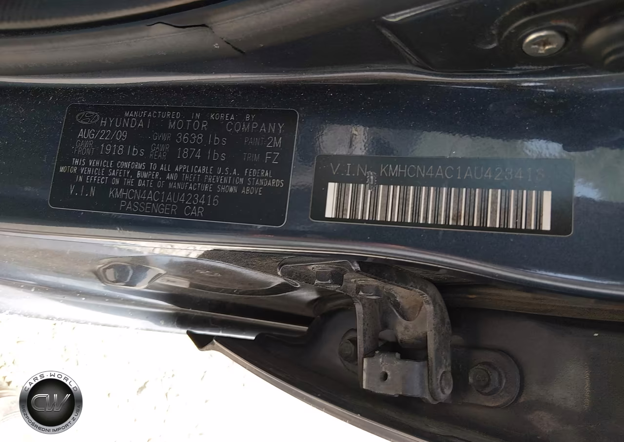 2010 Hyundai Accent Gls VIN:KMHCN4AC1AU423416 - 9