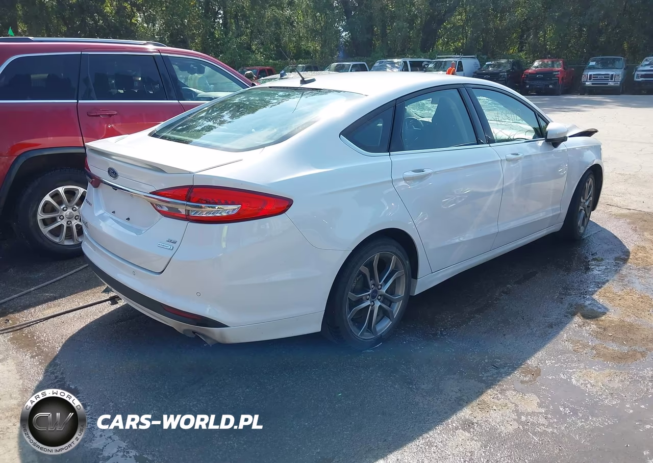 2017 Ford Fusion Se VIN:3FA6P0HD1HR335394 - 4