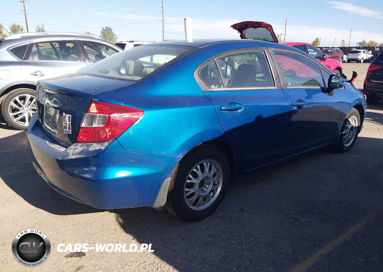 2012 Honda Civic Lx VIN:19XFB2F58CE056962 - 4