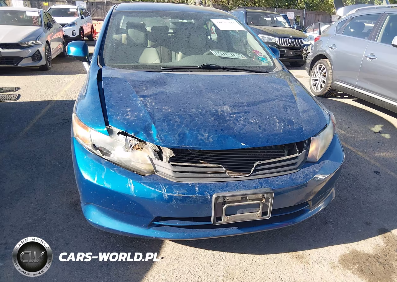 2012 Honda Civic Lx VIN:19XFB2F58CE056962 - 6