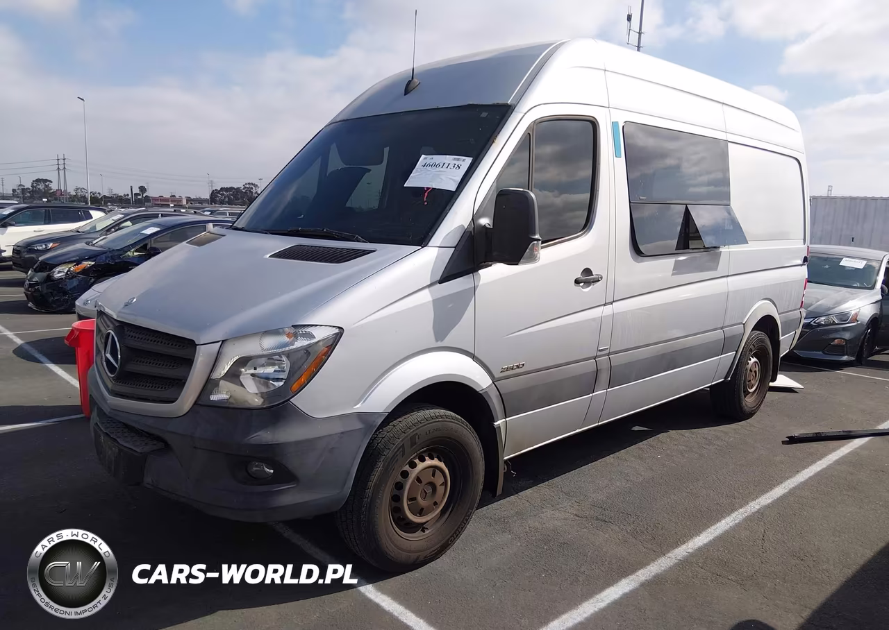 2015 Mercedes-Benz Sprinter 2500 Normal Roof VIN:WD4PE7CC0FP115783 - 2