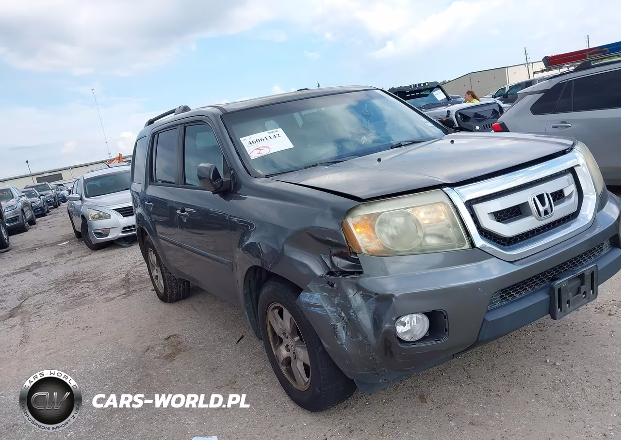 2011 Honda Pilot Ex-L VIN:5FNYF4H52BB055451 - 1