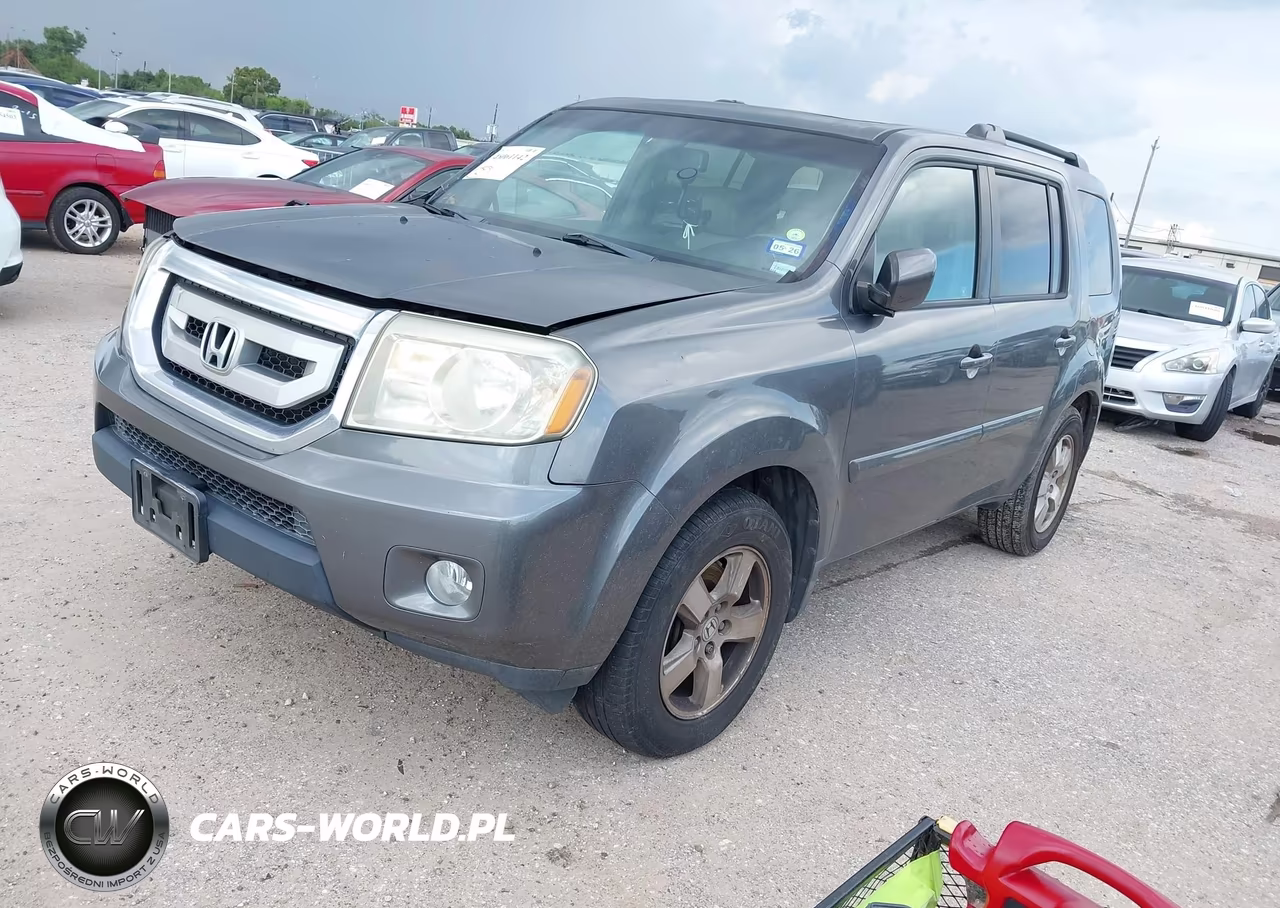 2011 Honda Pilot Ex-L VIN:5FNYF4H52BB055451 - 2