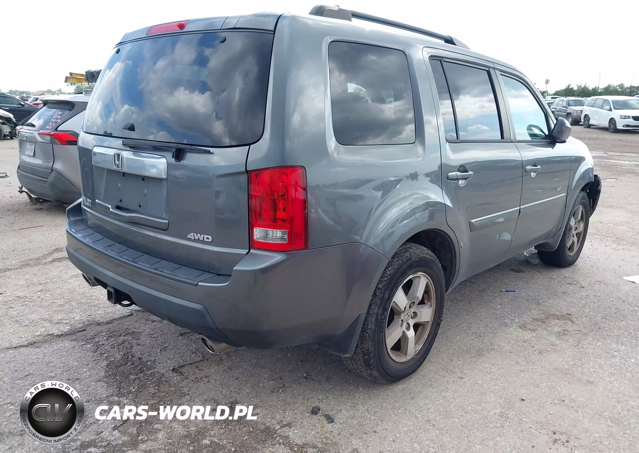 2011 Honda Pilot Ex-L VIN:5FNYF4H52BB055451 - 4