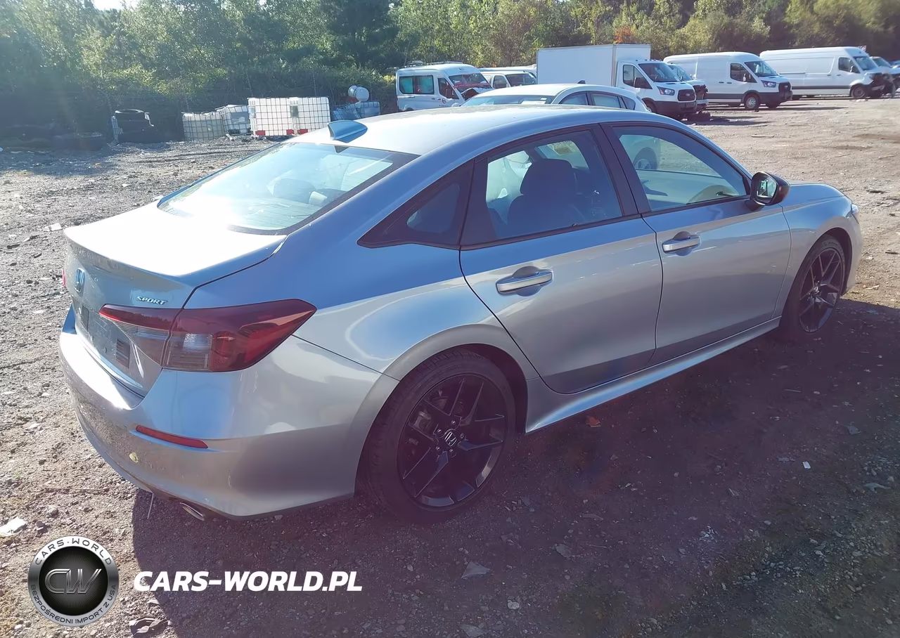2025 Honda Civic Sport VIN:2HGFE2F53SH505380 - 4