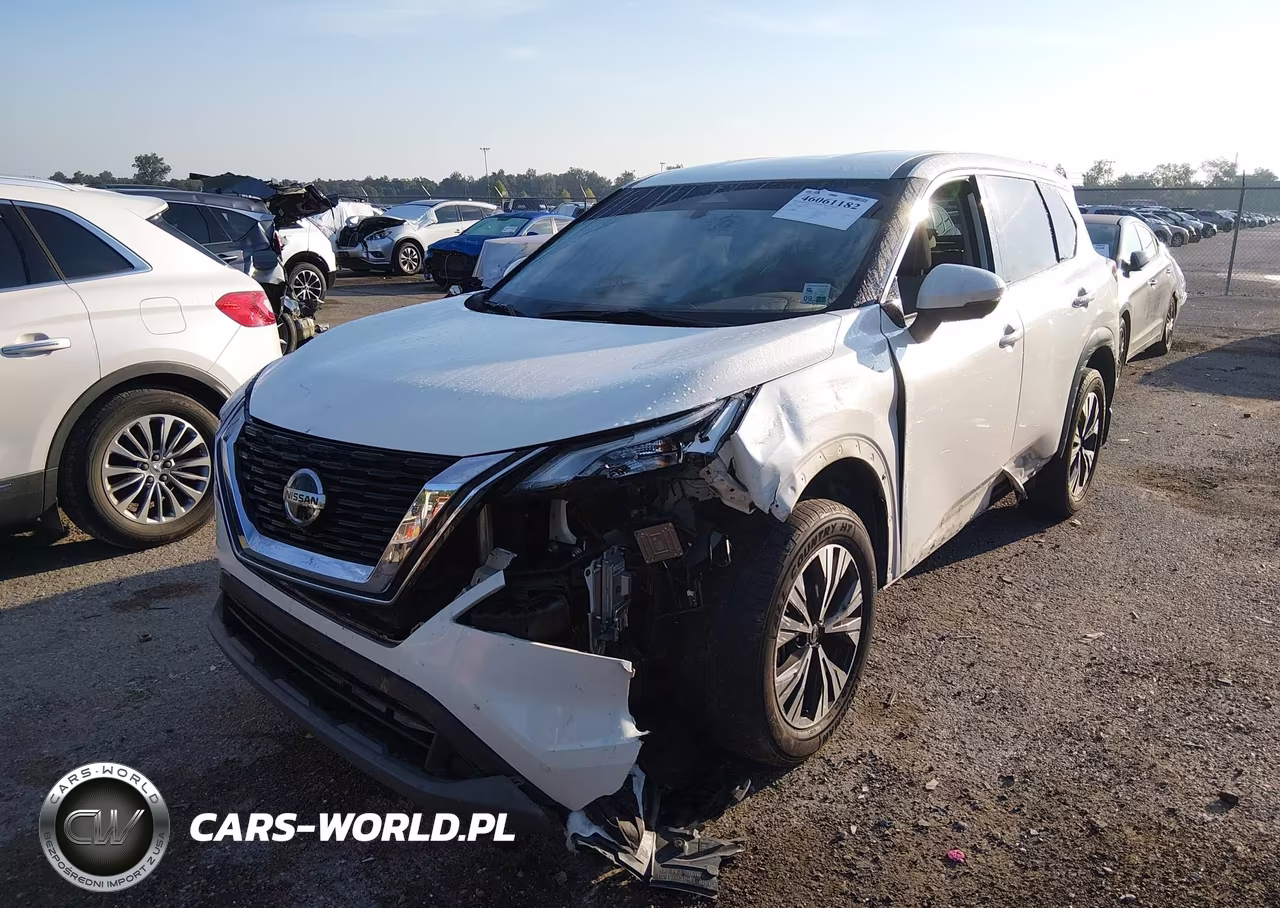 2021 Nissan Rogue Sv Fwd VIN:JN8AT3BA4MW008659 - 2