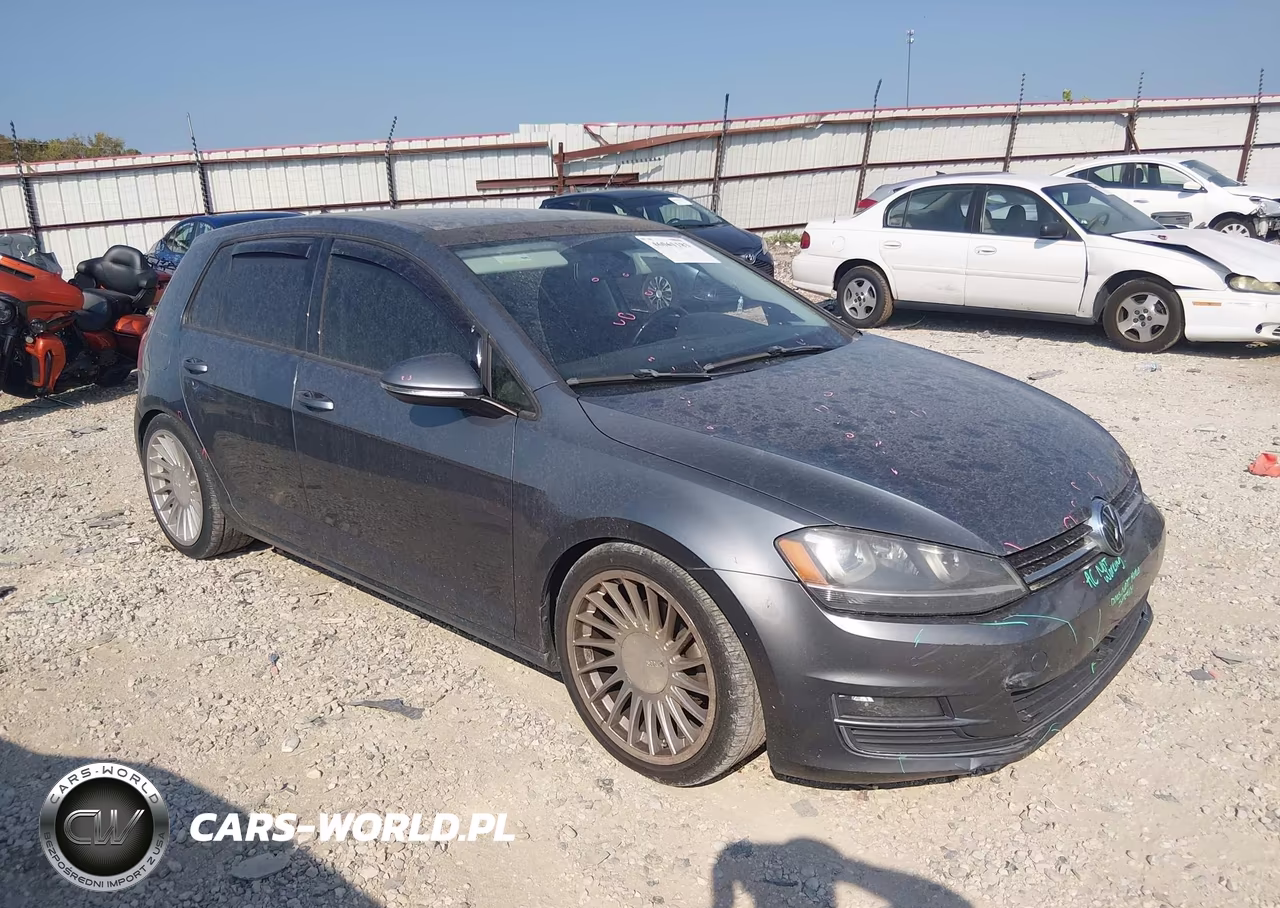 2015 Volkswagen Golf Tdi Sel 4-Door VIN:3VW2A7AU5FM072010 - 1