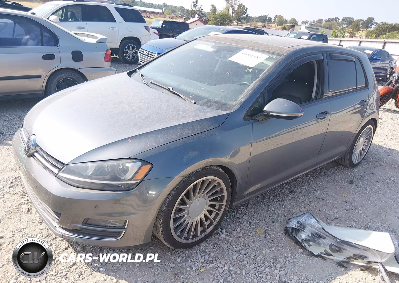 2015 Volkswagen Golf Tdi Sel 4-Door VIN:3VW2A7AU5FM072010 - 2