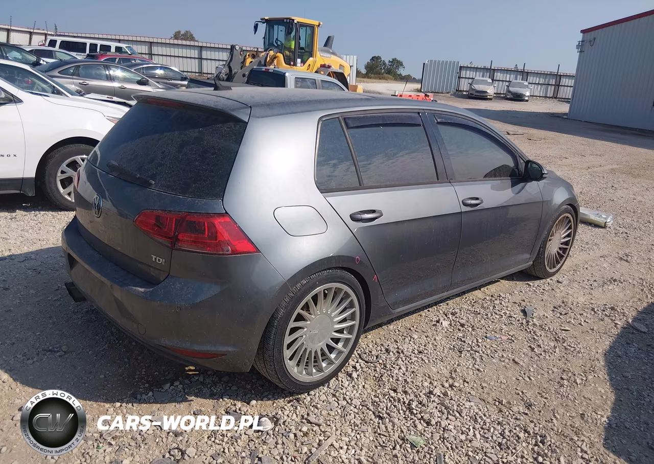 2015 Volkswagen Golf Tdi Sel 4-Door VIN:3VW2A7AU5FM072010 - 4