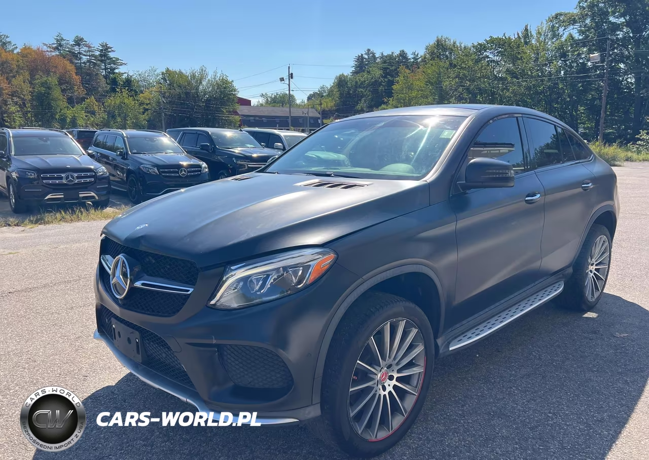 2016 Mercedes-Benz Gle Coupe 450 4Matic VIN:4JGED6EB6GA025301 - 2