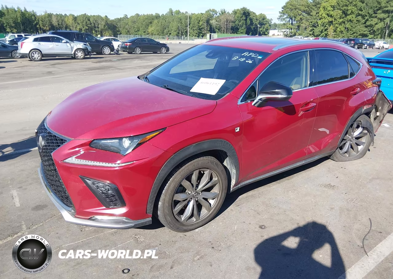 2019 Lexus Nx 300 F Sport VIN:JTJYARBZ2K2138000 - 2