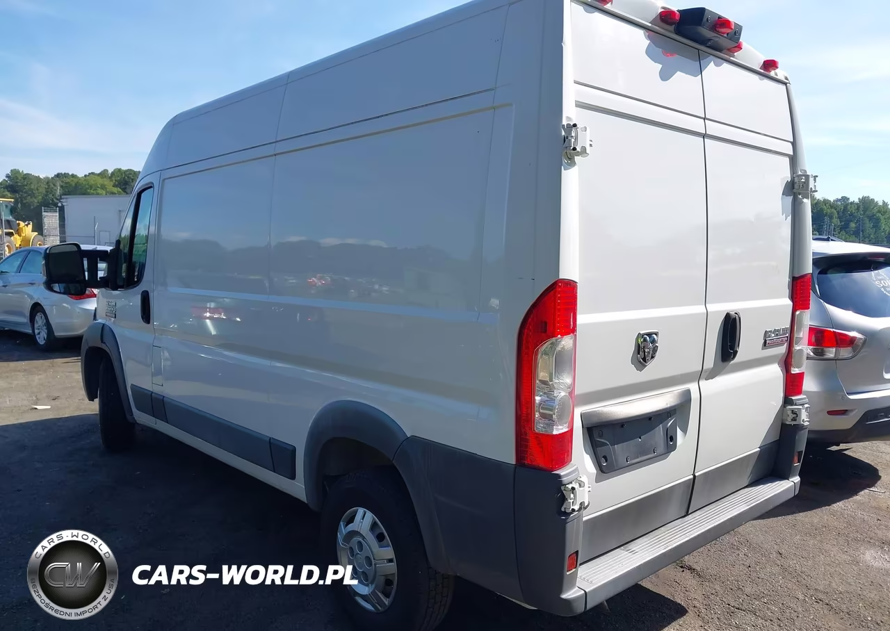 2017 Ram Promaster 2500 High Roof 136 Wb VIN:3C6TRVCG2HE500678 - 3