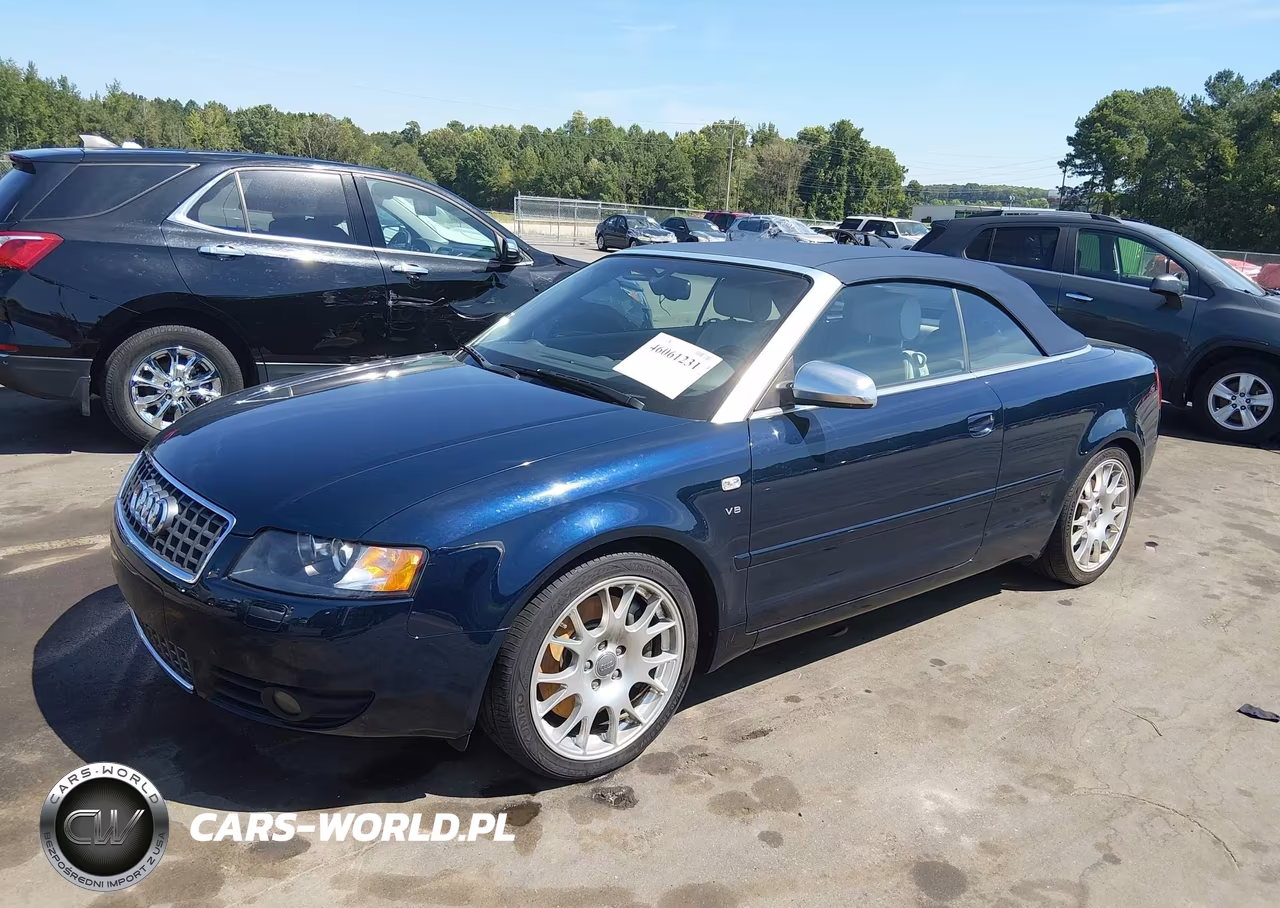 2006 Audi S4 VIN:WUARL48HX6K900484 - 2