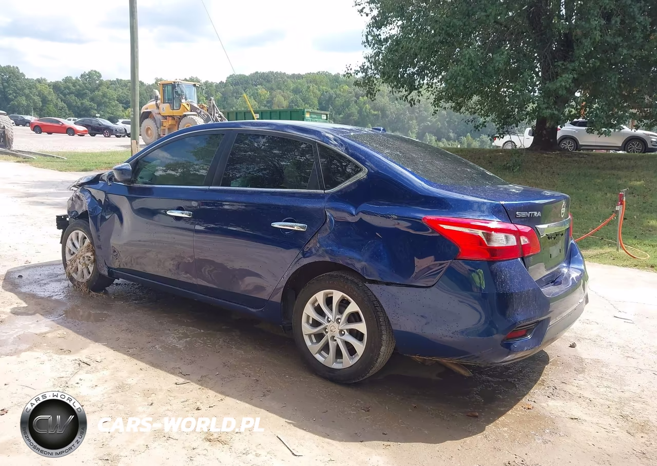 2018 Nissan Sentra Sv VIN:3N1AB7AP8JL658210 - 3