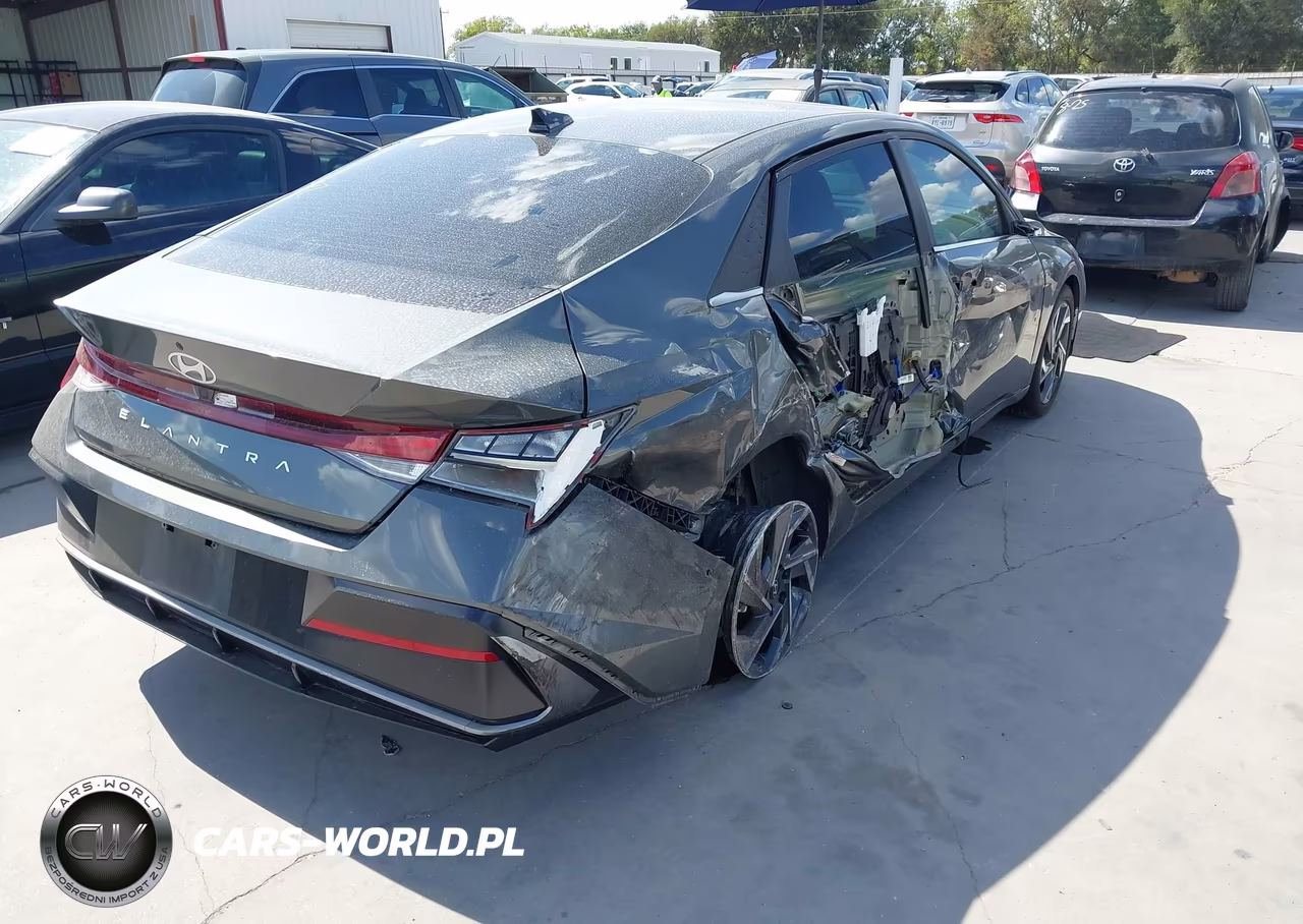 2025 Hyundai Elantra Sel Convenience VIN:KMHLS4DG5SU913446 - 4