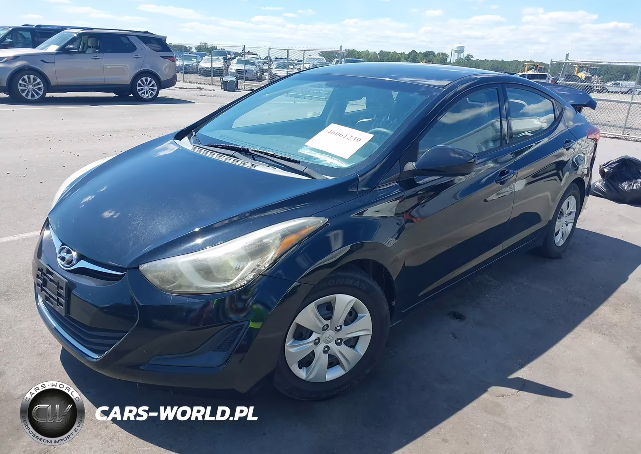 2016 Hyundai Elantra Se VIN:5NPDH4AE9GH713469 - 2