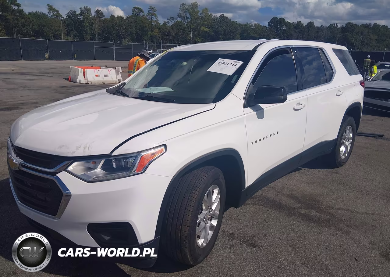 2021 Chevrolet Traverse Fwd Ls VIN:1GNERFKWXMJ204506 - 2