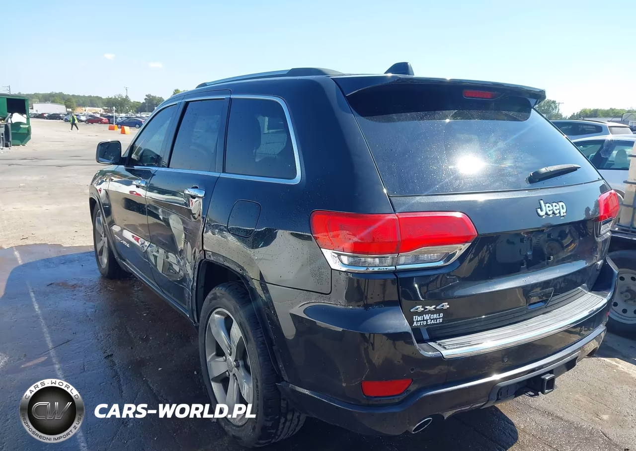 2016 Jeep Grand Cherokee Overland VIN:1C4RJFCTXGC345672 - 3