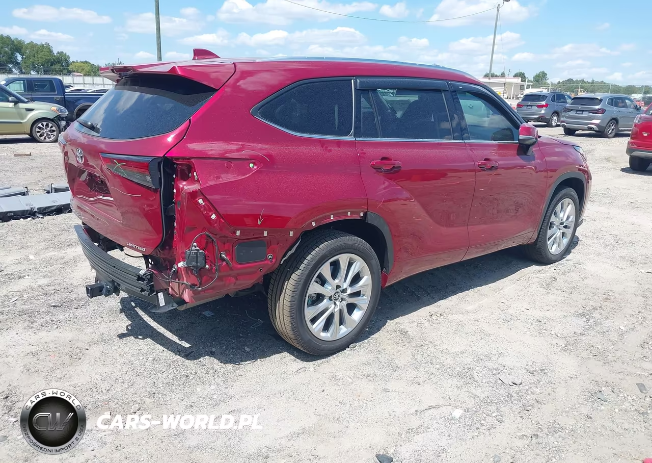 2023 Toyota Highlander Limited VIN:5TDKDRAH0PS016907 - 4