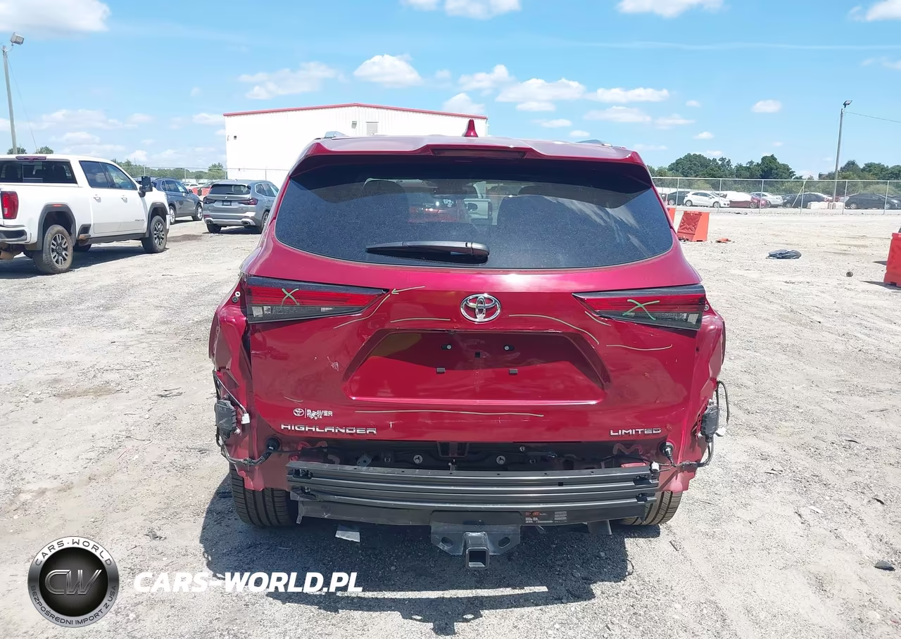 2023 Toyota Highlander Limited VIN:5TDKDRAH0PS016907 - 6