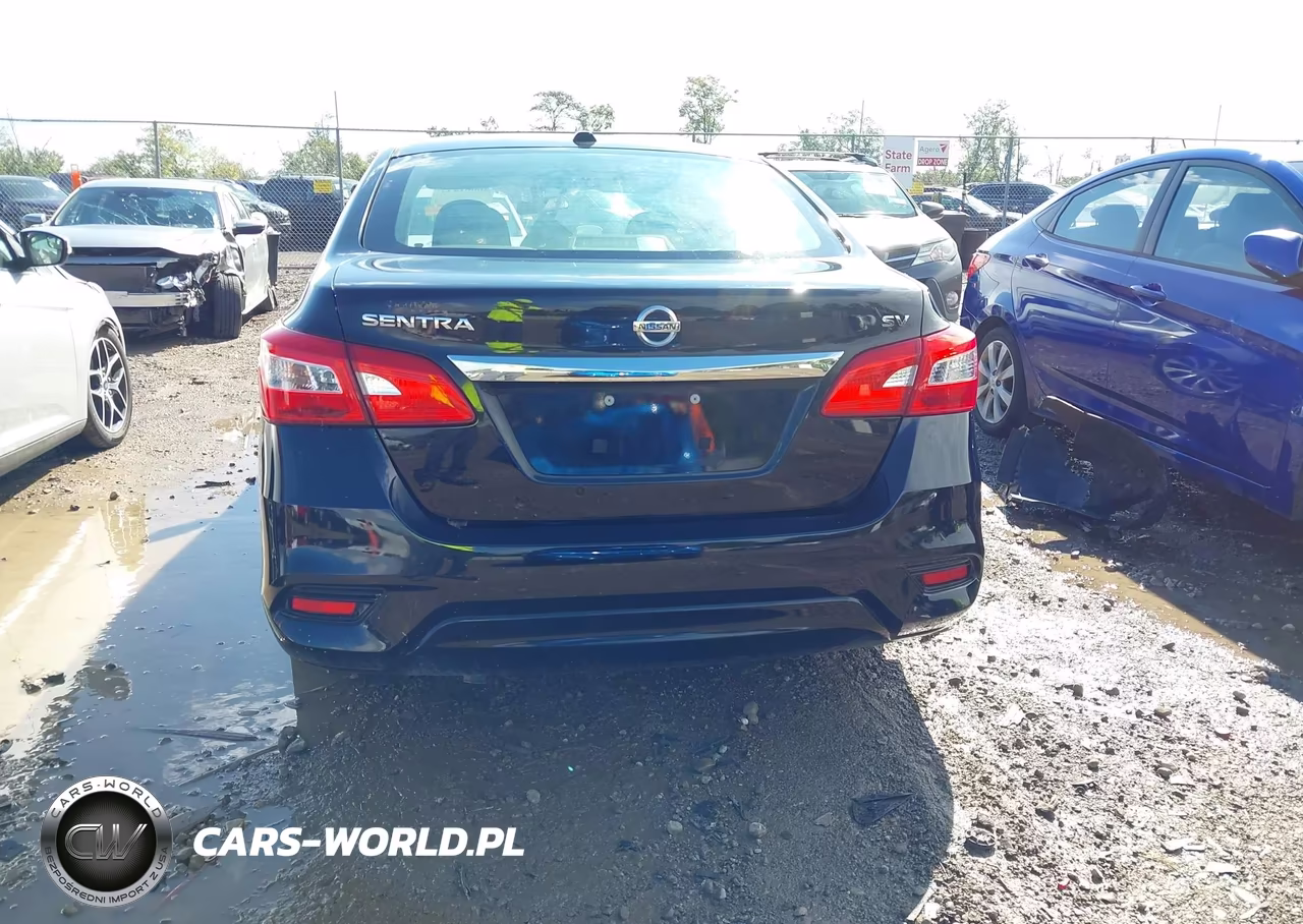 2019 Nissan Sentra Sv VIN:3N1AB7APXKL606370 - 16