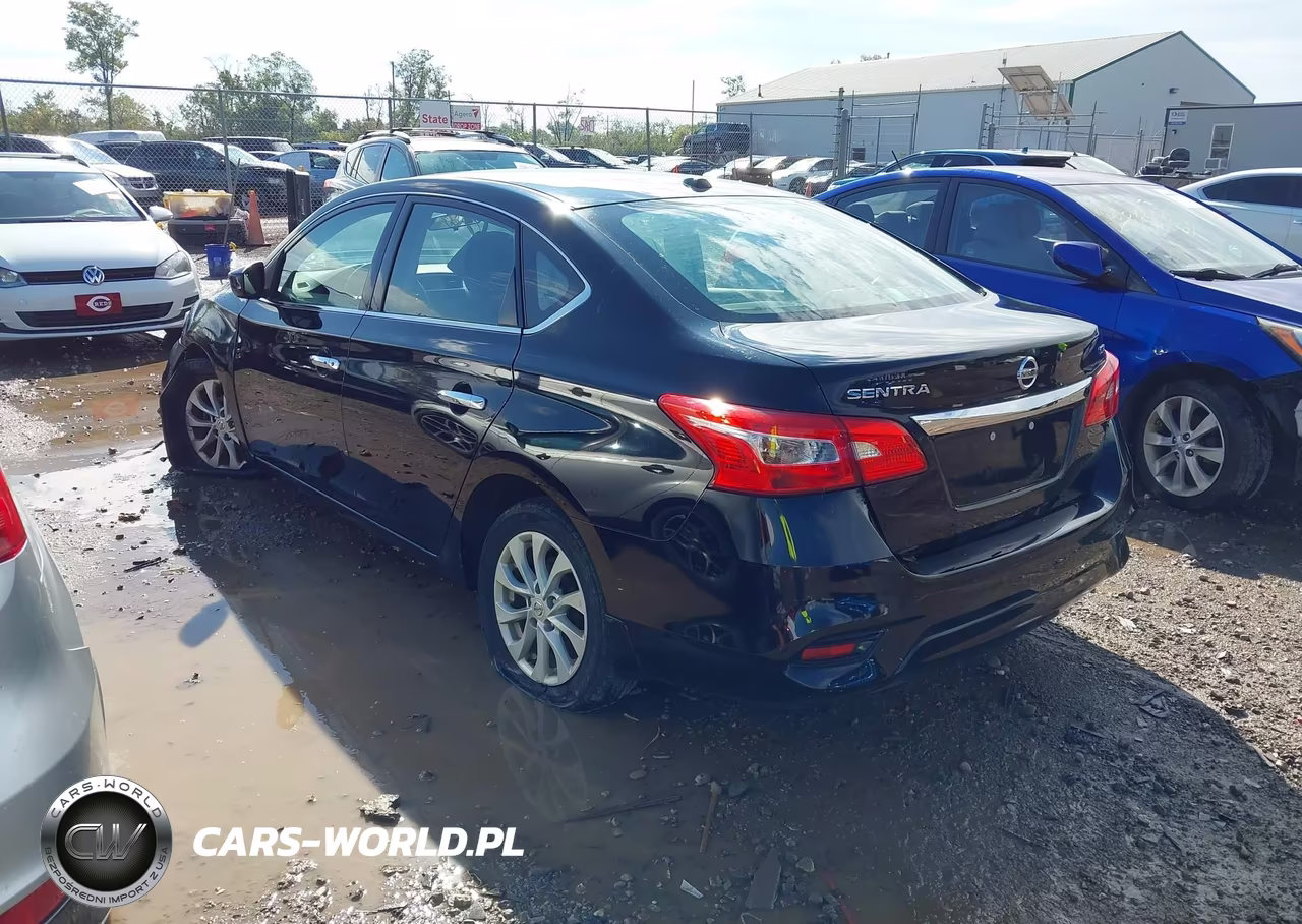 2019 Nissan Sentra Sv VIN:3N1AB7APXKL606370 - 3