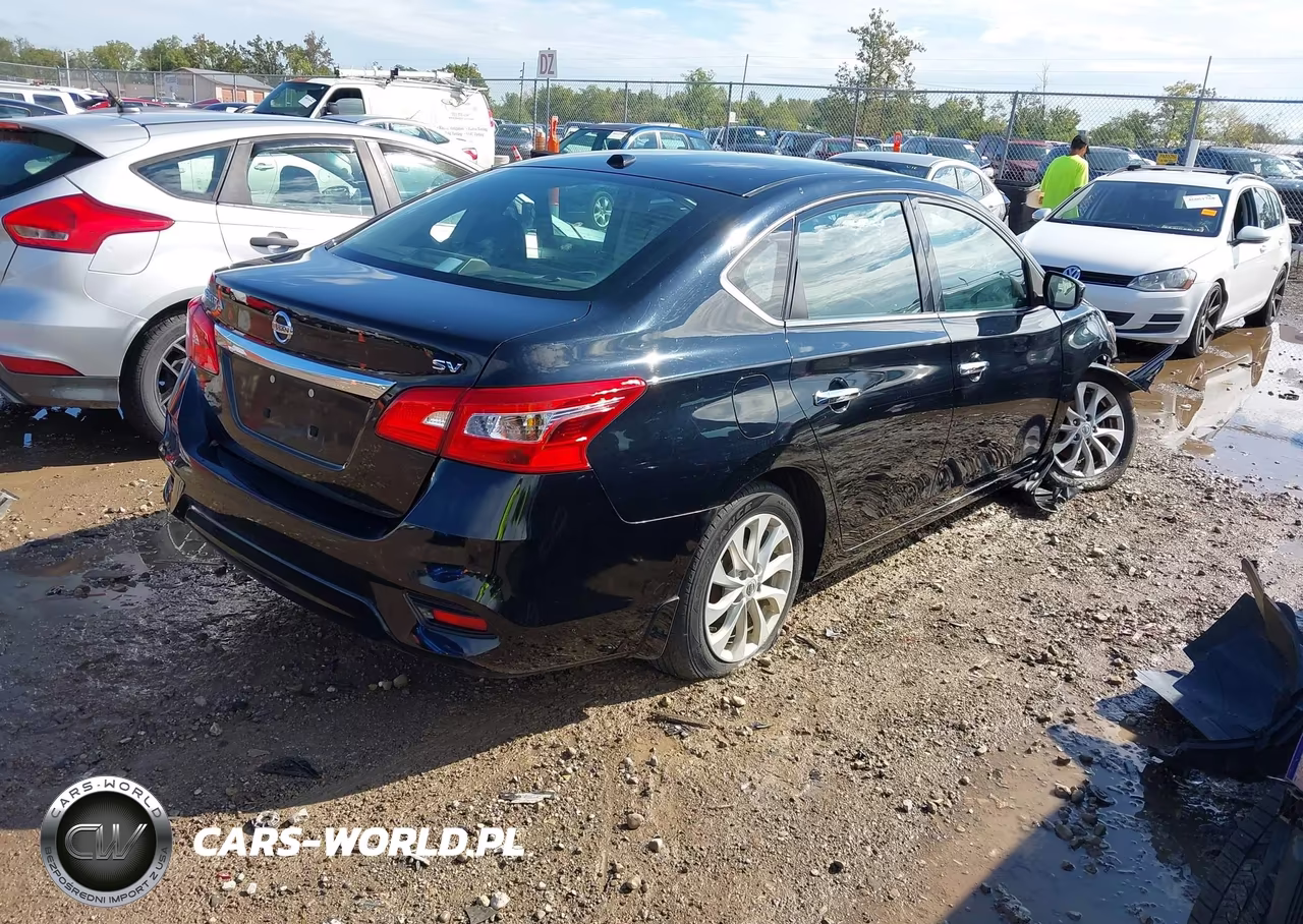 2019 Nissan Sentra Sv VIN:3N1AB7APXKL606370 - 4