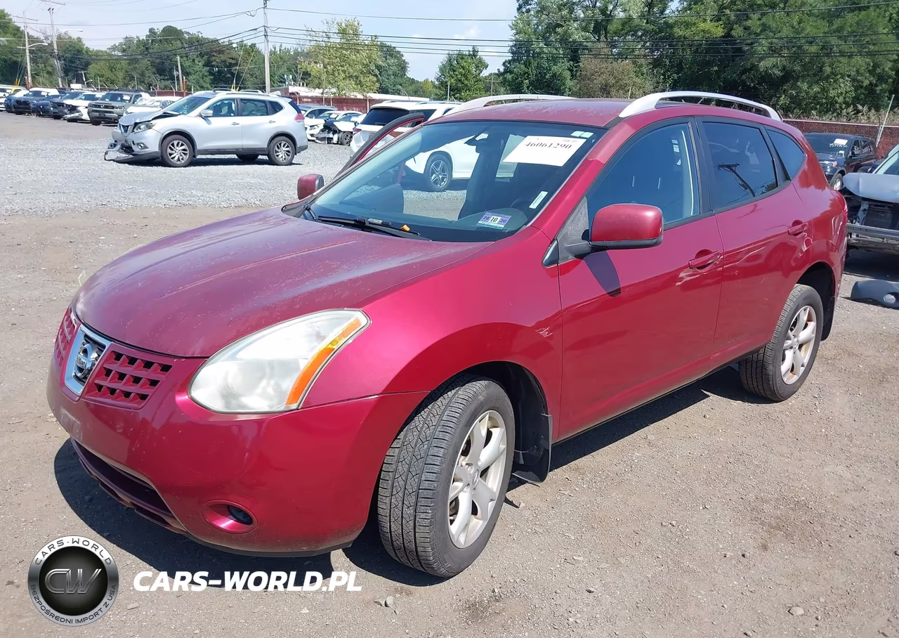 2009 Nissan Rogue Sl VIN:JN8AS58VX9W188858 - 2