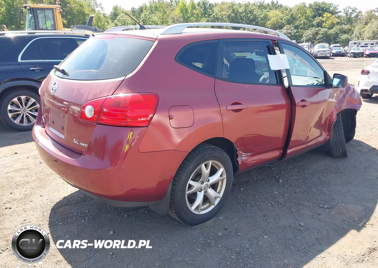 2009 Nissan Rogue Sl VIN:JN8AS58VX9W188858 - 4