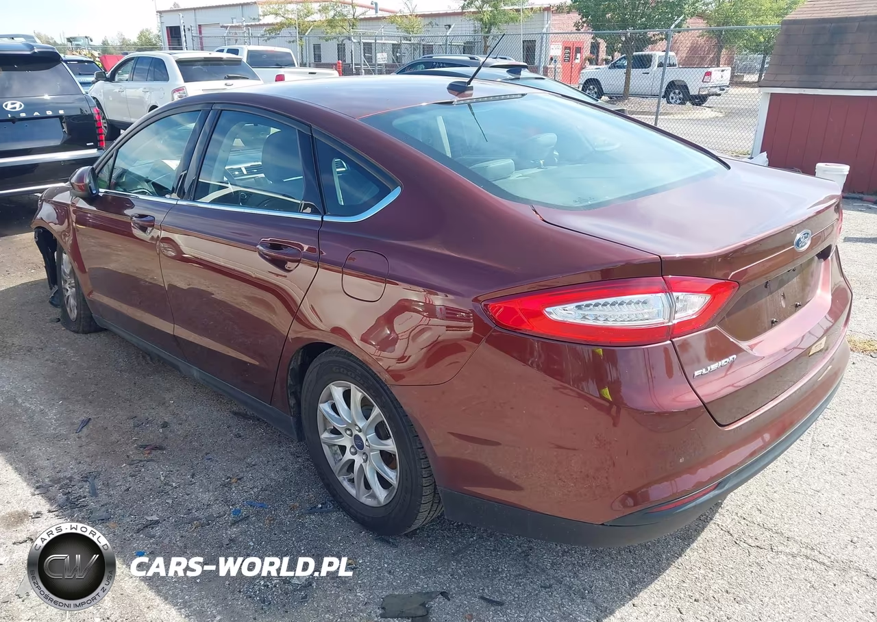 2016 Ford Fusion S VIN:3FA6P0G79GR164579 - 3