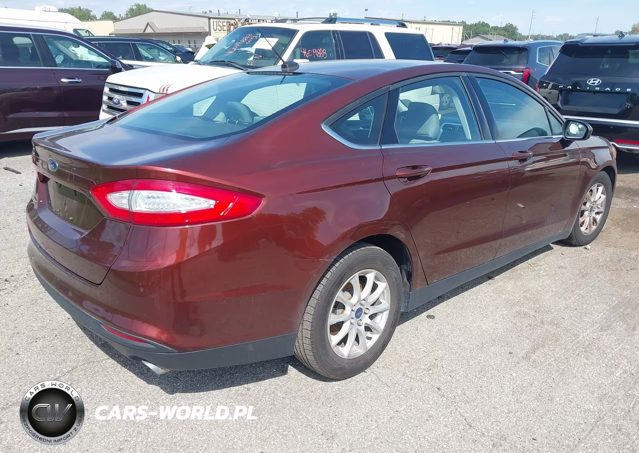 2016 Ford Fusion S VIN:3FA6P0G79GR164579 - 4