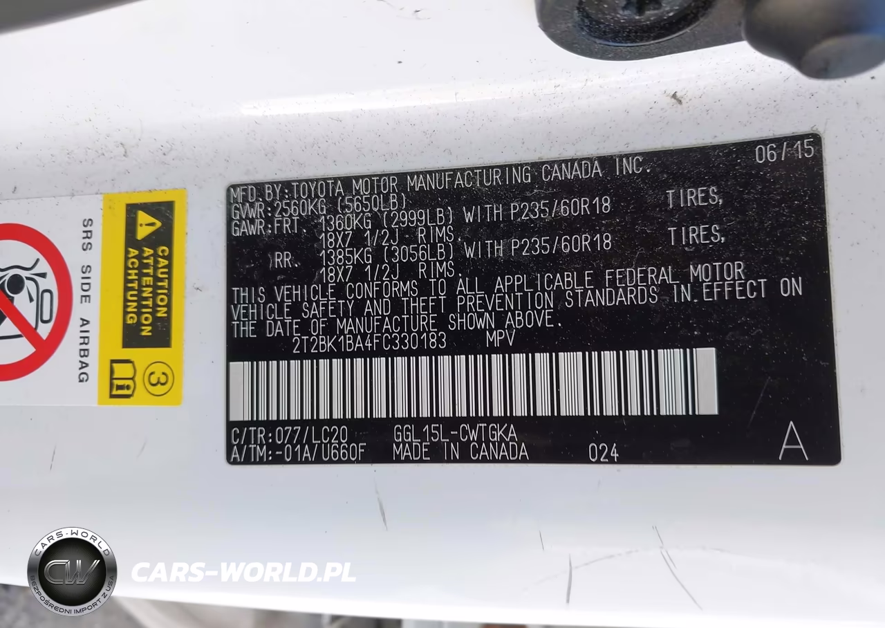 2015 Lexus Rx 350 VIN:2T2BK1BA4FC330183 - 9