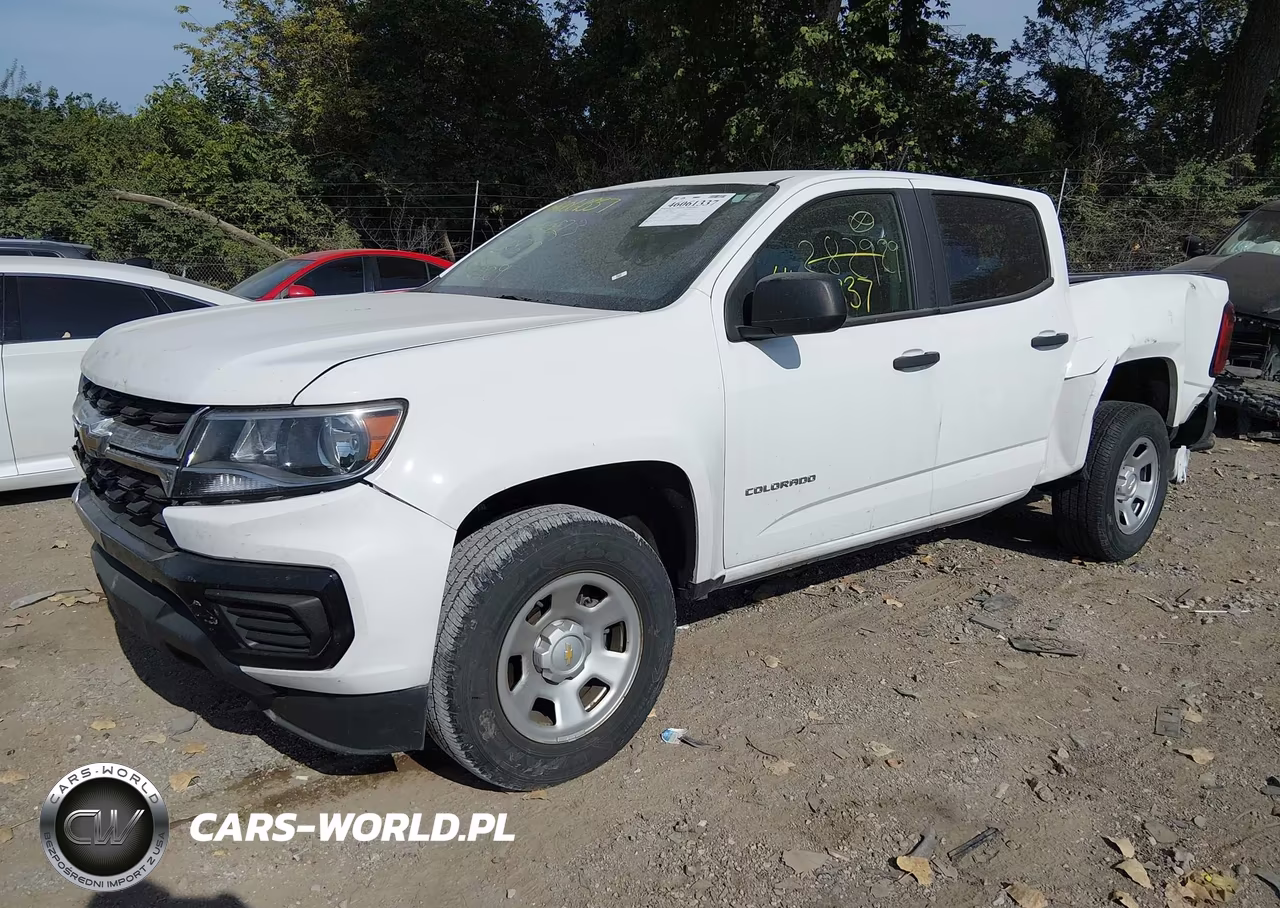2021 Chevrolet Colorado 2Wd Short Box Wt VIN:1GCGSBEA1M1282929 - 2