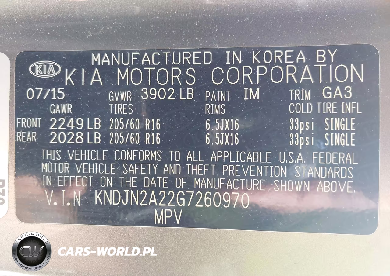 2016 Kia Soul VIN:KNDJN2A22G7260970 - 9