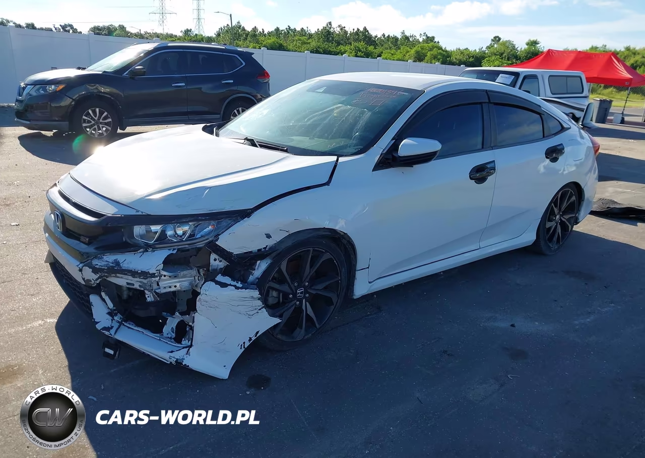 2019 Honda Civic Sport VIN:19XFC2E86KE004477 - 2