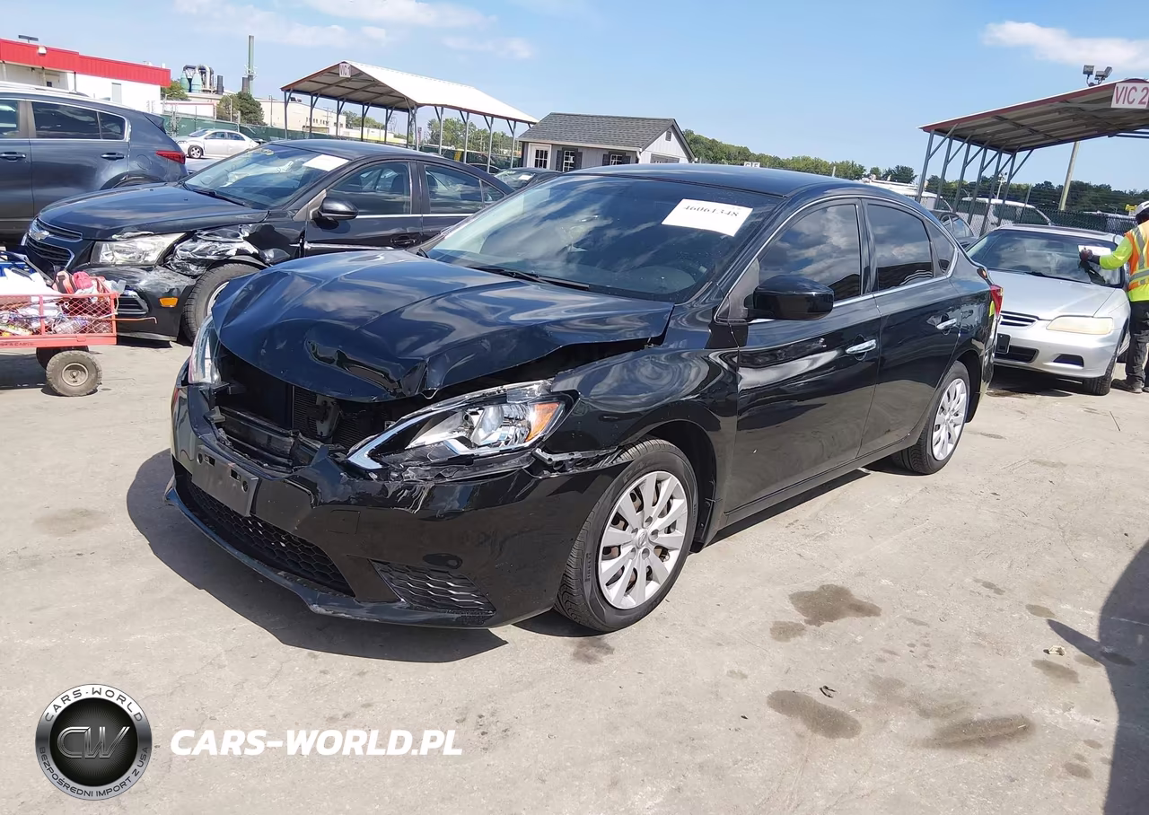 2017 Nissan Sentra Sv VIN:3N1AB7AP9HY328167 - 2