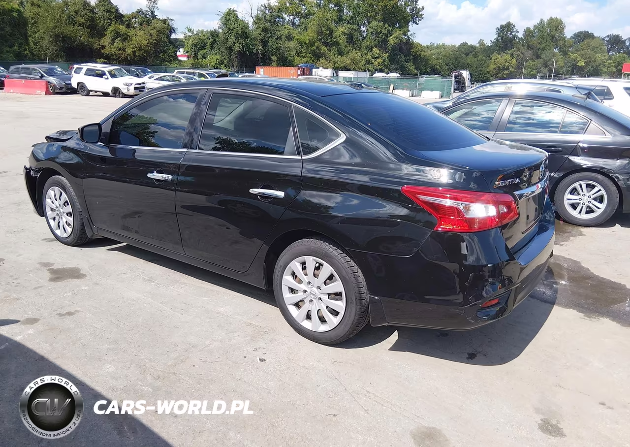 2017 Nissan Sentra Sv VIN:3N1AB7AP9HY328167 - 3