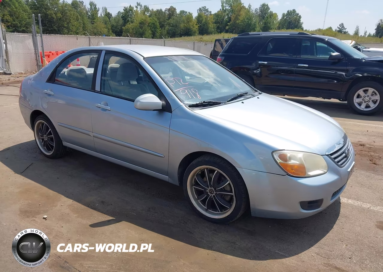 2008 Kia Spectra Ex VIN:KNAFE121385564633 - 1