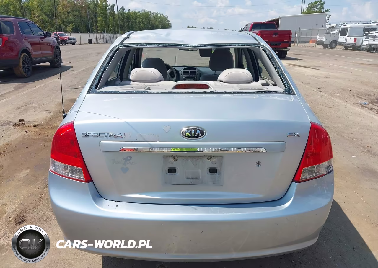 2008 Kia Spectra Ex VIN:KNAFE121385564633 - 16