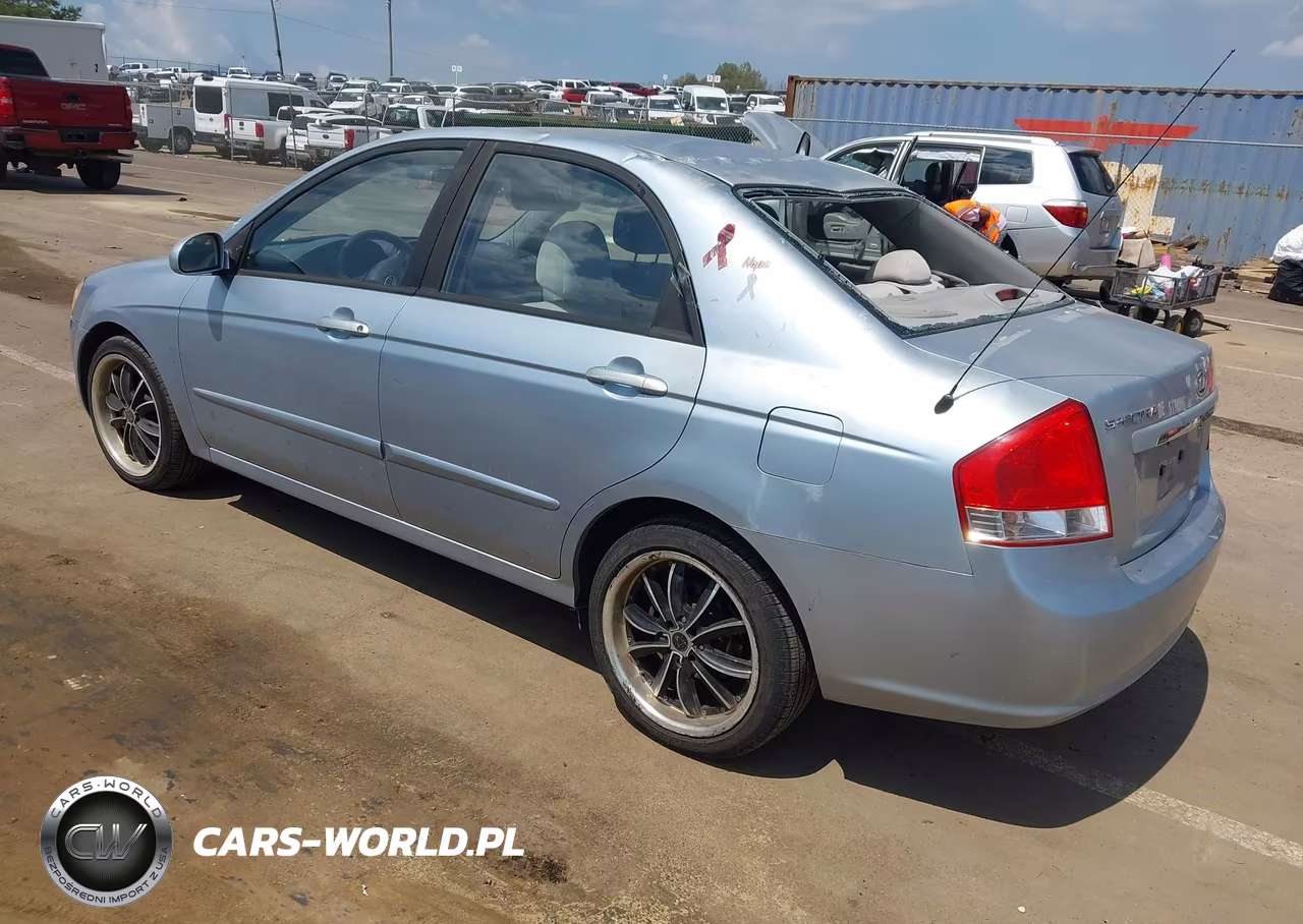 2008 Kia Spectra Ex VIN:KNAFE121385564633 - 3