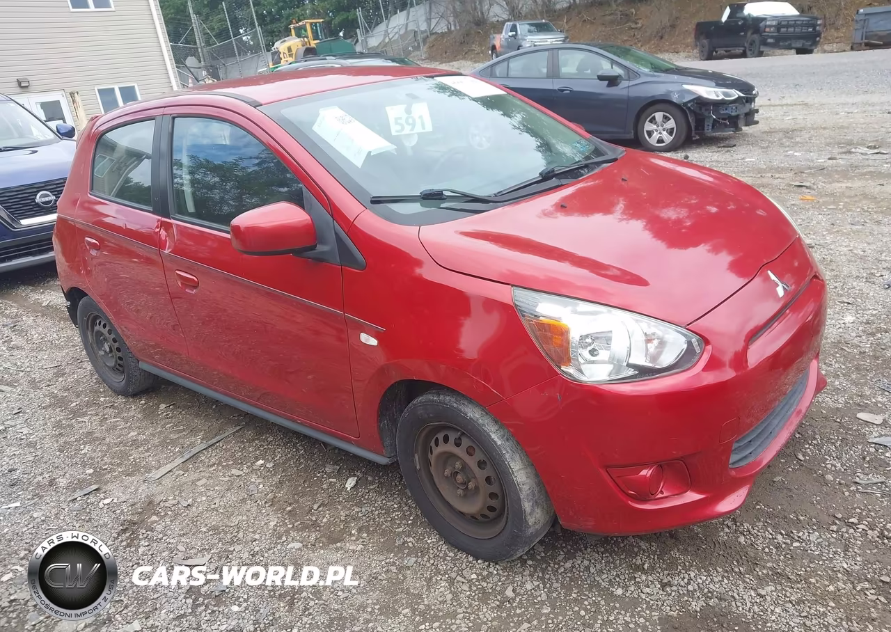 2015 Mitsubishi Mirage De VIN:ML32A3HJ6FH003972 - 1