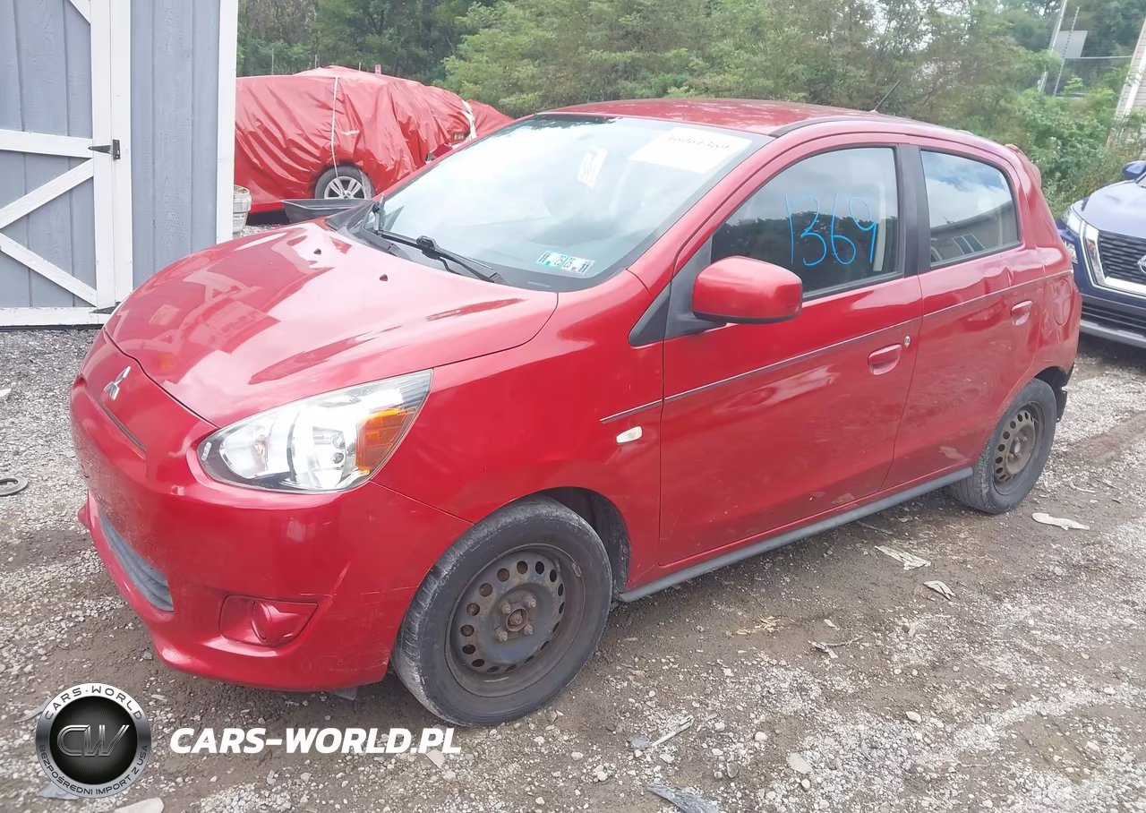 2015 Mitsubishi Mirage De VIN:ML32A3HJ6FH003972 - 2