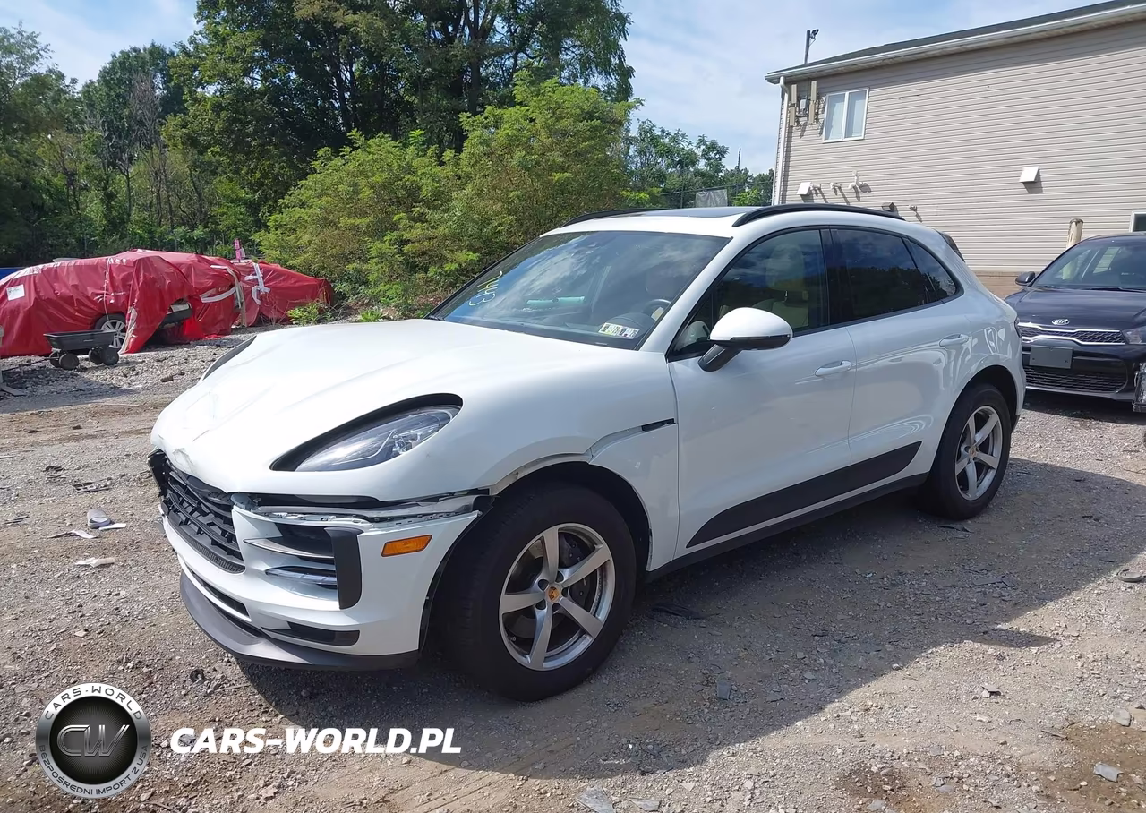 2021 Porsche Macan VIN:WP1AA2A55MLB07443 - 2