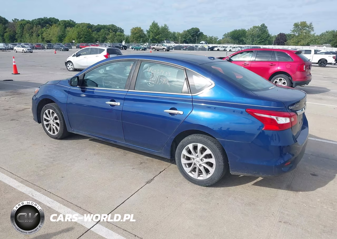 2019 Nissan Sentra Sv VIN:3N1AB7APXKY301308 - 3
