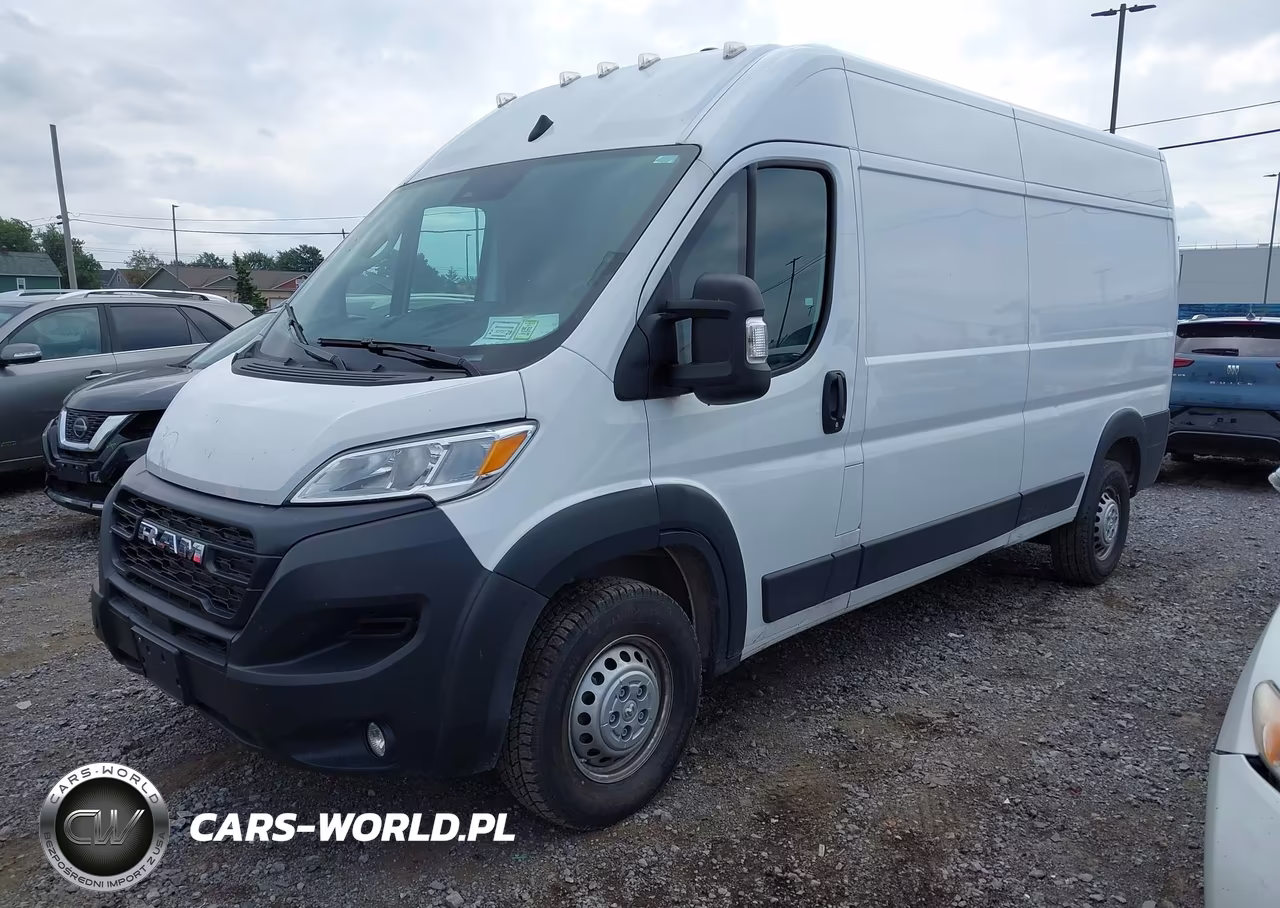 2026 Ram Promaster 3500 Tradesman High Roof 159 Wb W-Pass Seat VIN:3C6MRVHG0TE180959 - 2