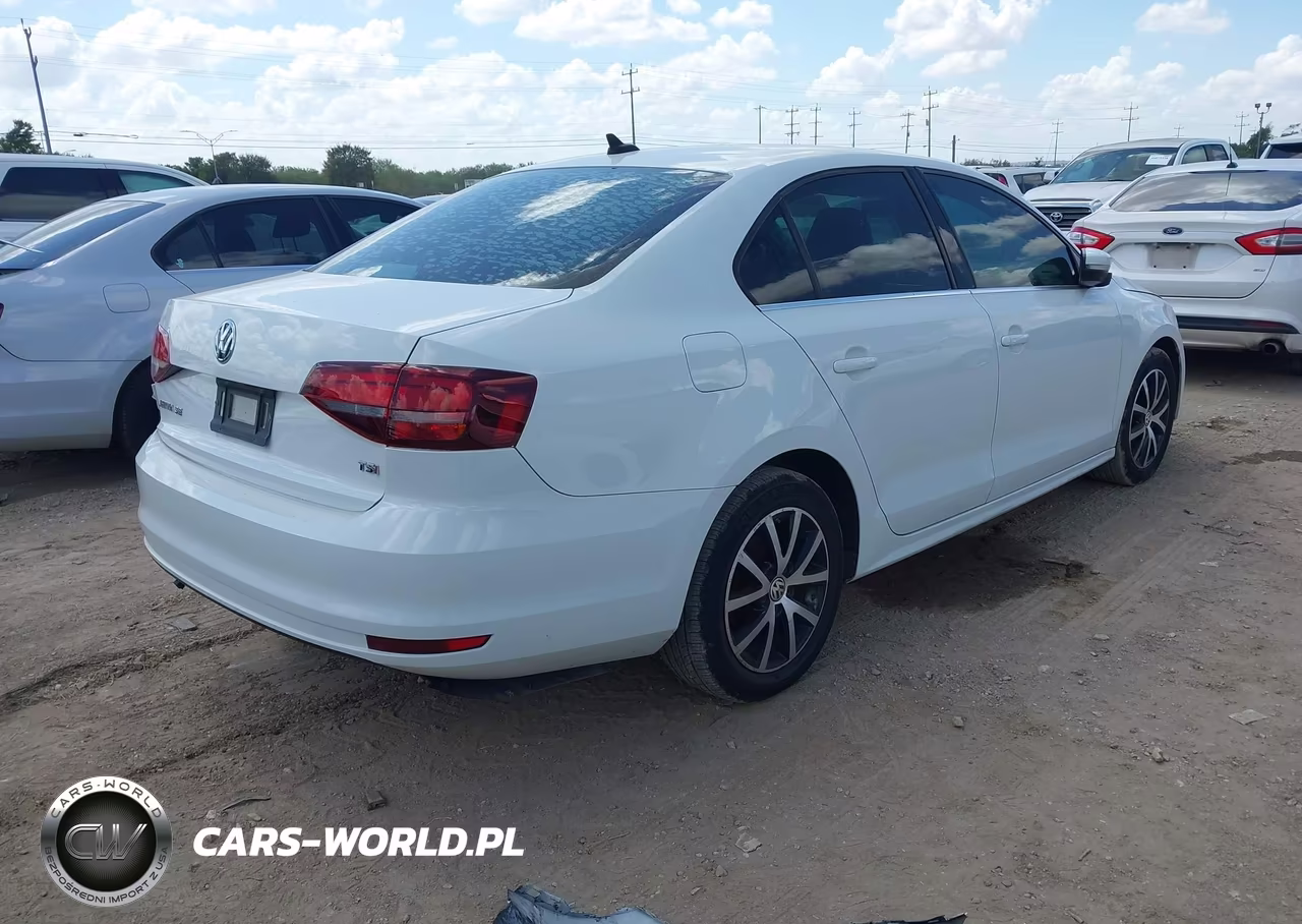 2017 Volkswagen Jetta 1.4T Se VIN:3VWDB7AJ9HM393563 - 4