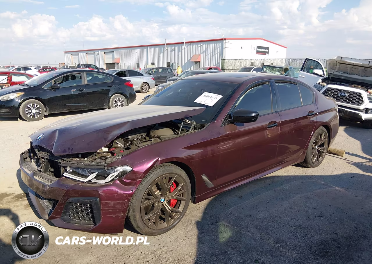 2021 BMW M550I xDrive VIN:WBA13BK07MCG30901 - 2