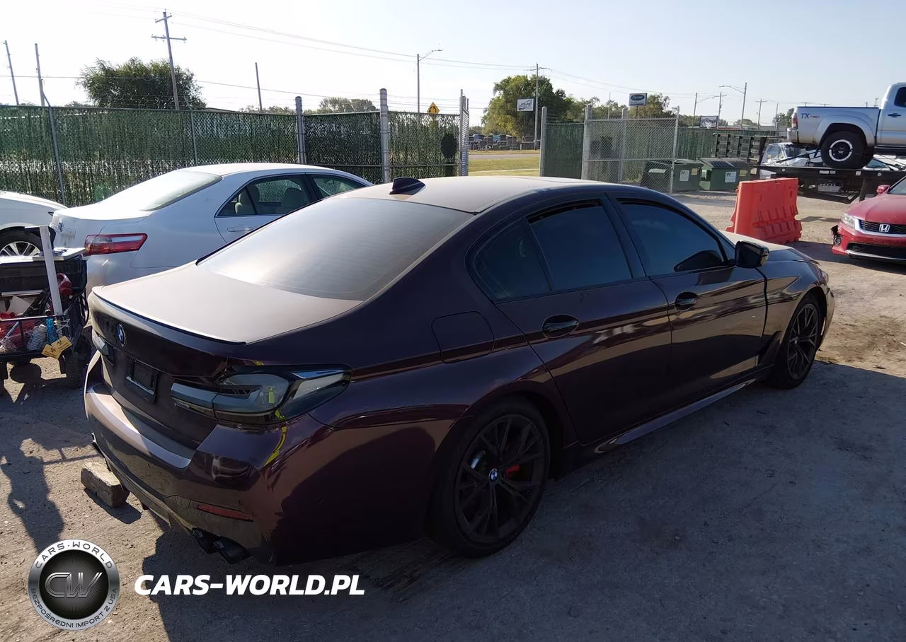 2021 BMW M550I xDrive VIN:WBA13BK07MCG30901 - 4